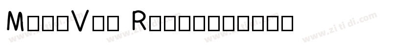 MingVar Regular字体转换